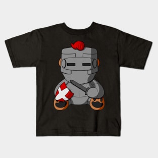 Knight Teddy Bear Kids T-Shirt